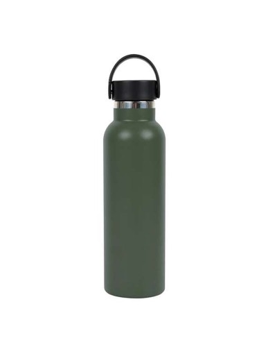 Bouteille d'eau Safta Verde camo Silicone Acier inoxydable