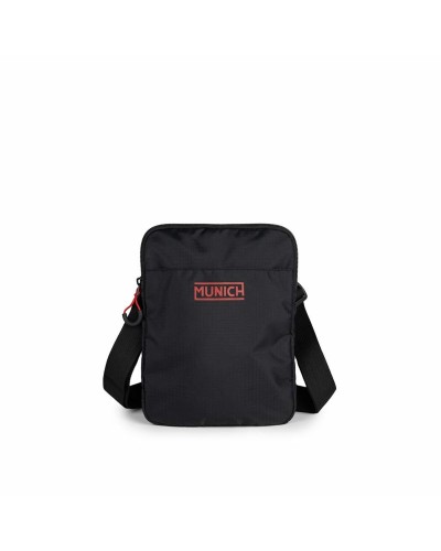 Schultertasche Munich Sports 2.0 Slim Schwarz