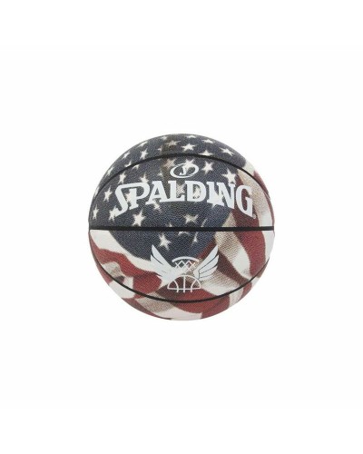 Balón de Baloncesto Spalding Trend Stars Stripes Multicolor 7
