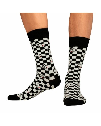 Socks Jimmy Lion Felix Check Black 41-46