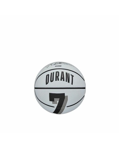 Pallone da Basket Wilson Player Icon Mini Durant Bianco (Taglia 3)