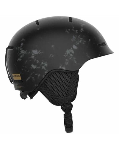 Ski Helmet Salomon L47304400 Black Children's Unisex