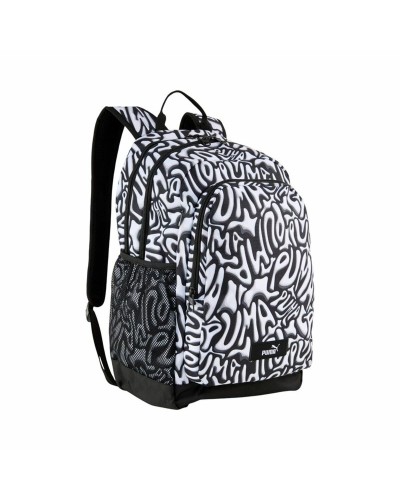 Gym Bag Puma Academy Aop Bac White Black