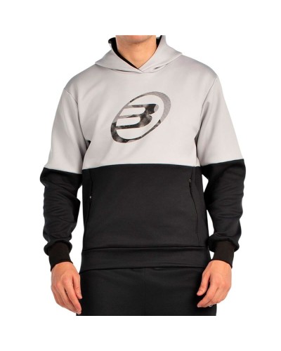 Sweat à capuche homme Bullpadel Boyal 026 Gris clair