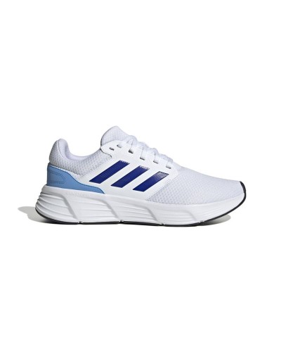 Hardloopschoenen voor Volwassenen Adidas Galaxy 6 Blauw Wit