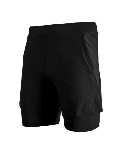 Short de Sport pour Homme Joluvi Best Running Noir