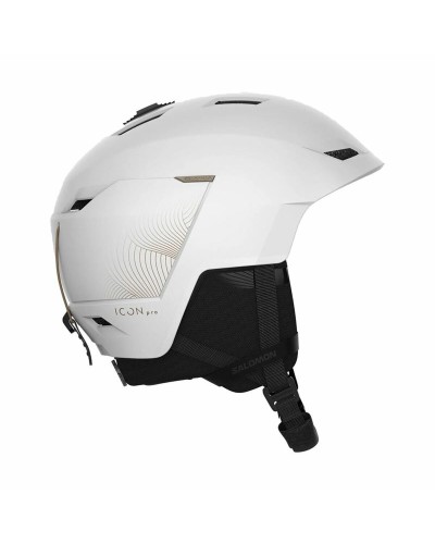 Casco da sci Salomon Icon Lt Pro Bianco Donna S 53-56 cm
