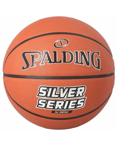 Basketball Silver Series Spalding Silver Series Orange 7 Synthetisch