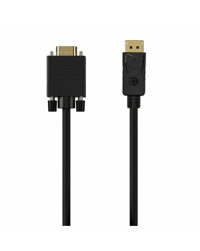 DisplayPort - VGA adapteri Aisens A125-0552 Musta 1 m