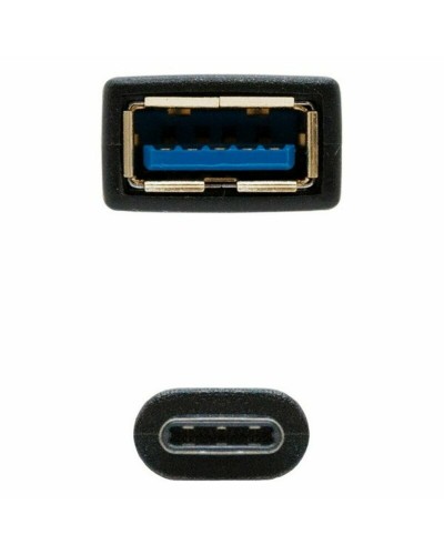 USB 3.1 Kabel NANOCABLE 10.01.4201 Schwarz