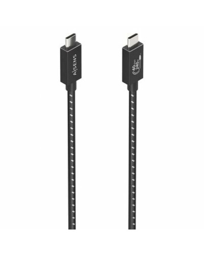 USB-Kaapeli Aisens A156-0867 Musta 1 m