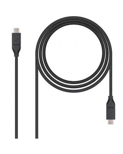 Cavo USB-C 3.1 NANOCABLE USB 3.1, 1m Nero 1 m