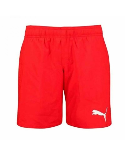 Miesten uimahousut Puma Swim Medium Length Punainen