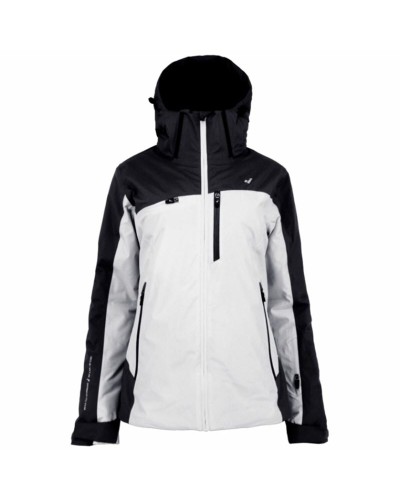 Anorak de ski Joluvi Sestriere Blanc Noir