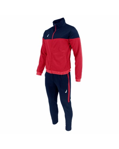 Jogginghose für Erwachsene Joluvi Sambil Rot Marineblau Unisex 2 Stücke
