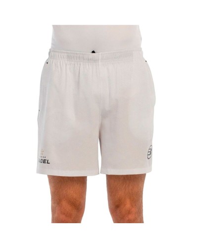 Herren-Sportshorts Bullpadel Bugle 012 Weiß Paddel
