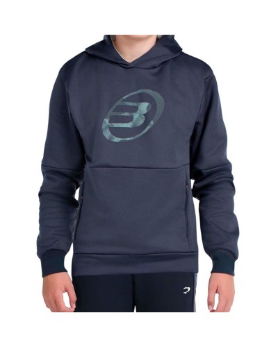 Herenhoodie Bullpadel Boyal 400 Marineblauw Padel