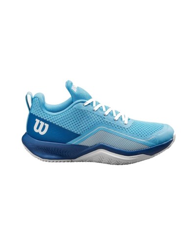 Women's Tennis Shoes Wilson Rush Pro Lite Light Blue