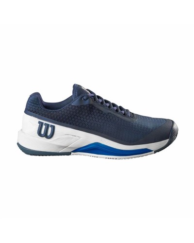 Chaussures de Tennis pour Homme Wilson Rush Pro 4.0 Clay Blue marine