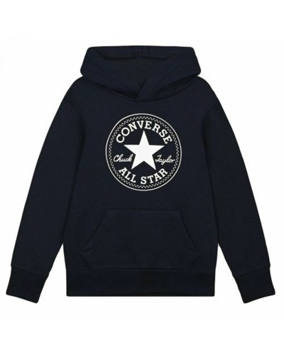 Sweat à capuche enfant Converse Ctp  Noir