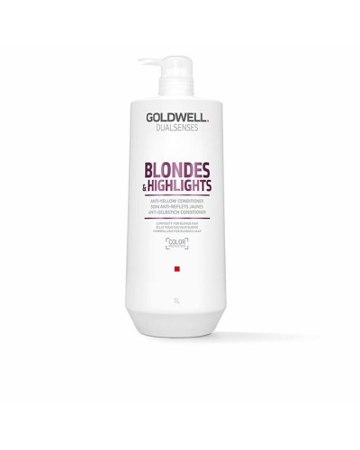 Conditioner for Blonde or Graying Hair Goldwell Blondes Highlights 1 L