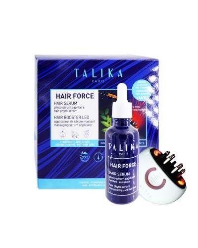 Assortiment pour cheveux Talika Hair Force Lote Antichute 2 Pièces