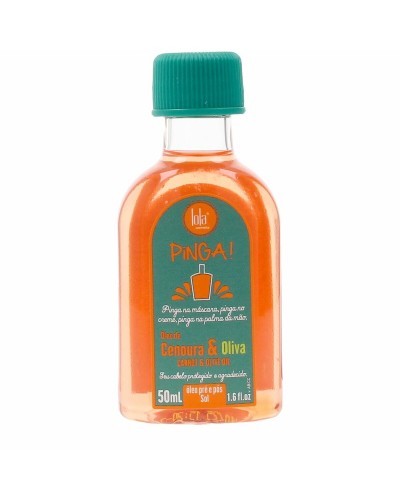 Protector Solar para el Cabello Lola Cosmetics PINGA CARROT & OLIVE OIL 50 ml
