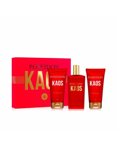 Set de Perfume Hombre Poseidon POSEIDON KAOS EDT 3 Piezas