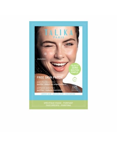 Kasvojen laastarit Talika Free Skin Anti mustapäitä 25 osaa