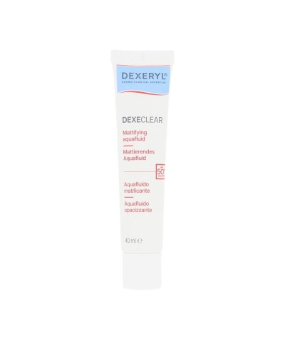 Feuchtigkeits- und Matifizierungsfluid Dexeryl DEXECLEAR Spf 50 Spf 50+ 40 ml