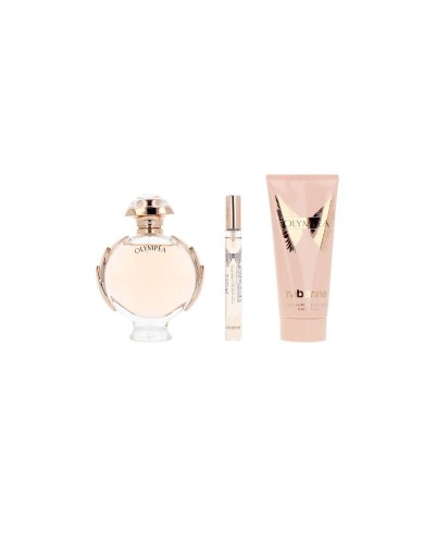 Set de Perfume Mujer Paco Rabanne OLYMPÉA 3 Piezas