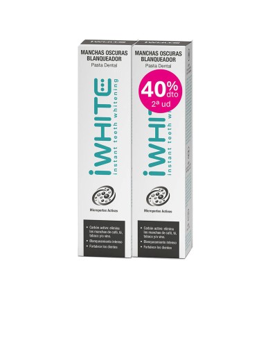 Tandkräm Whitening iWhite Dark Spots 2 x 75 ml