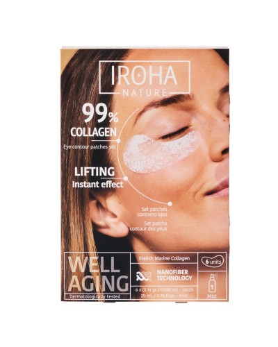 Parches para el Contorno de Ojos Iroha EYE PADS (6 Unidades)