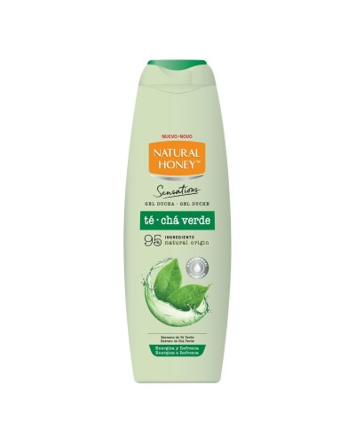 Shower Gel Natural Honey TÉ VERDE 600 ml