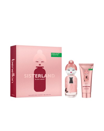 Parfymset Damer Benetton Sisterland Blush Cherry 2 Delar