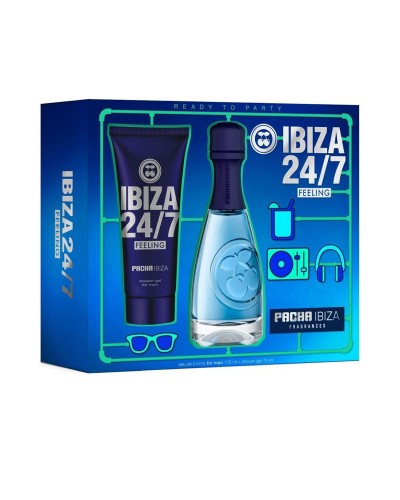 Men's Perfume Set Pacha Ibiza 24/7 Feeling 2 Pieces