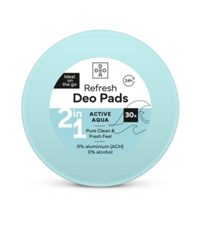 Deodorant Deodea DEO PADS Active Aqua (30 antal)