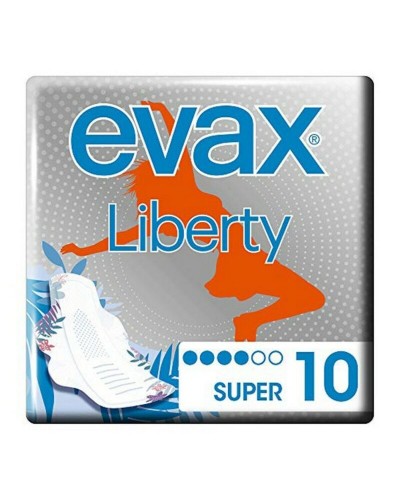 Super-Binden mit Flügeln Liberty Evax Liberty (10 uds) 10 Stück