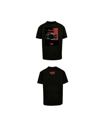 Men’s Short Sleeve T-Shirt RADIKAL GERMAN PERFECTION Black XXL