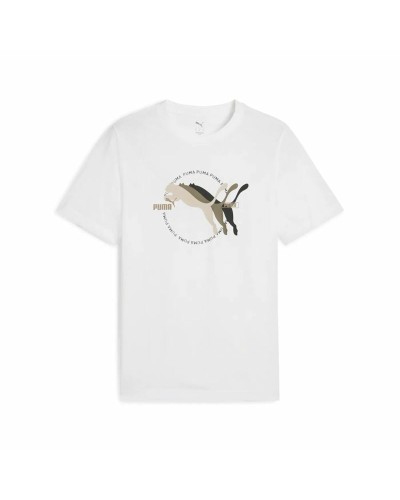 Herren Kurzarm-T-Shirt Puma Graphics MultipleCat S