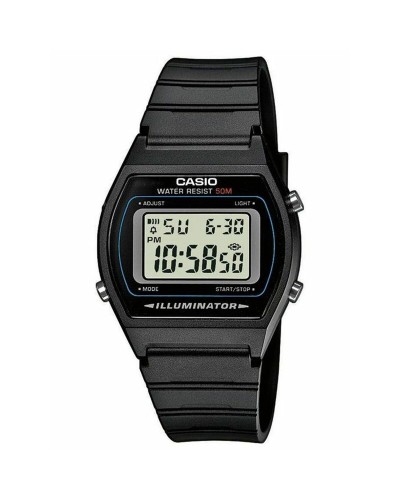 Unisex kellot Casio Musta noir Digitaalinen