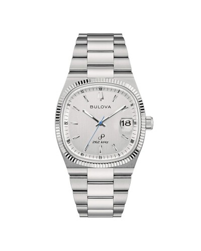 Horloge Heren Bulova 96B444 Zilverkleurig
