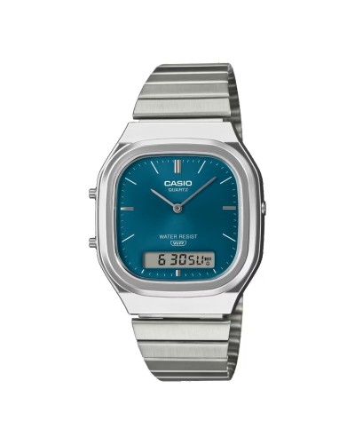 Horloge Uniseks Casio SQUARE LADY - TEAL