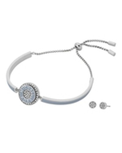 Set Armband en Oorbellen Michael Kors Fashion Zilverkleurig