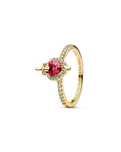 Bague Femme Pandora 163422C01-52 Doré Rose