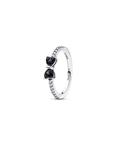 Anello Donna Pandora 193510C03-50 Argentato Nero 10