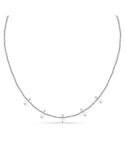 Ladies' Necklace Morellato SAWM03 Silver