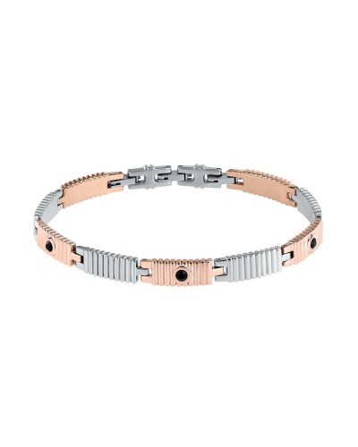 Armband Heren Morellato SABH30 Roestvrij staal Staal Roze goud Zilverkleurig