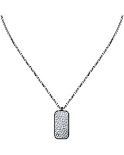 Herrhalsband Sector SAFT78 Silvrig