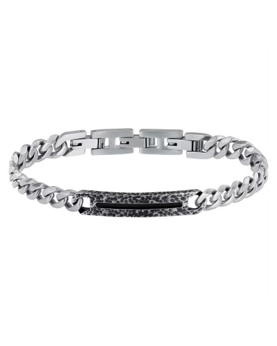 Bracciale Uomo Sector SAFT83 Argento Argentato